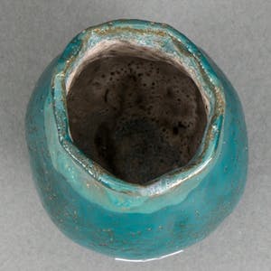 Harm Kamerlingh Onnes - Turqoise keramiek vaasje kopen? Bied vanaf 99!