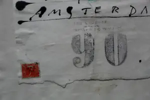 Viktor IV - Gemengde techniek: Dagboekblad 'Buoy y Harbor' - 1971 kopen? Bied vanaf 199!