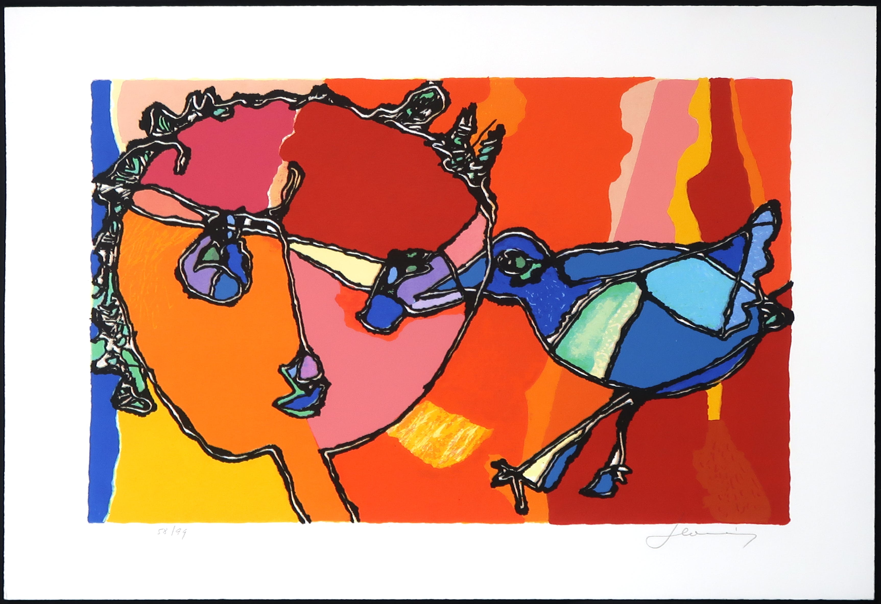 Jan Latinne - Zeefdruk, Mijn oogappel kopen? Bied vanaf 20!