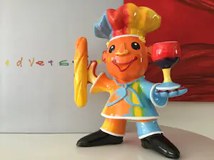 Ad Verstijnen - Beeld, Crazy Chef - 200 ex - 2017 kopen? Bied vanaf 1!