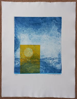 Jan Montyn - Hommage aan de nacht, aquatint ets (kleine oplage) kopen? Bied vanaf 115!