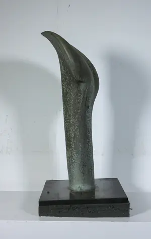 Huub & Adelheid Kortekaas - Groot bronzen beeld, Organische vorm kopen? Bied vanaf 400!