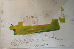 Buy Espen Hagen - gemengde techniek - Dit is geen Brood? Bid from 100!