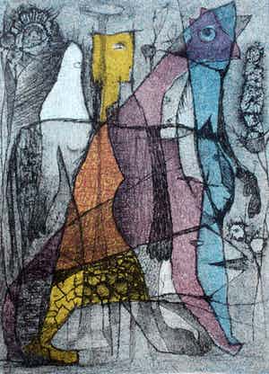 Harry van Kruiningen - Litho: Gilgamesj - 1955 verkocht voor € 55!