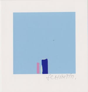 Bodo Schramm - Drie handgesigneerde zeefdrukken: Abstracte Composities I, II, III kopen? Bied vanaf 24!