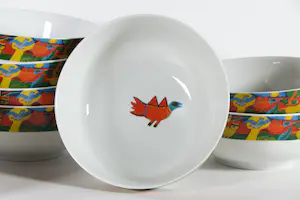 Corneille - Lot van 9 kommen, L'été Commencant kopen? Bied vanaf 80!