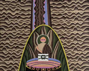 Shinkichi Tajiri - handgesigneerde computerprint | 'Zonder titel' | Tweeluik kopen? Bied vanaf 400!