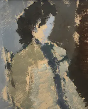 Nico Molenkamp - gouache op papier ‘zonder titel’ - 1953 - ingelijst kopen? Bied vanaf 325!