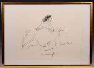 Anton Heyboer - Ingelijste tekening: "Last Love" kopen? Bied vanaf 175!