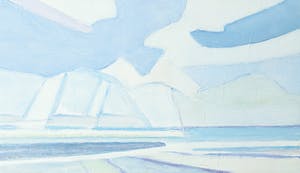 Paul Overhaus - Acryl op board, Neveling - Ingelijst kopen? Bied vanaf 50!