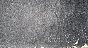 Jaap Wagemaker - gemengde techniek op jute | 'Verticale beweging' | 1969 kopen? Bied vanaf 5000!