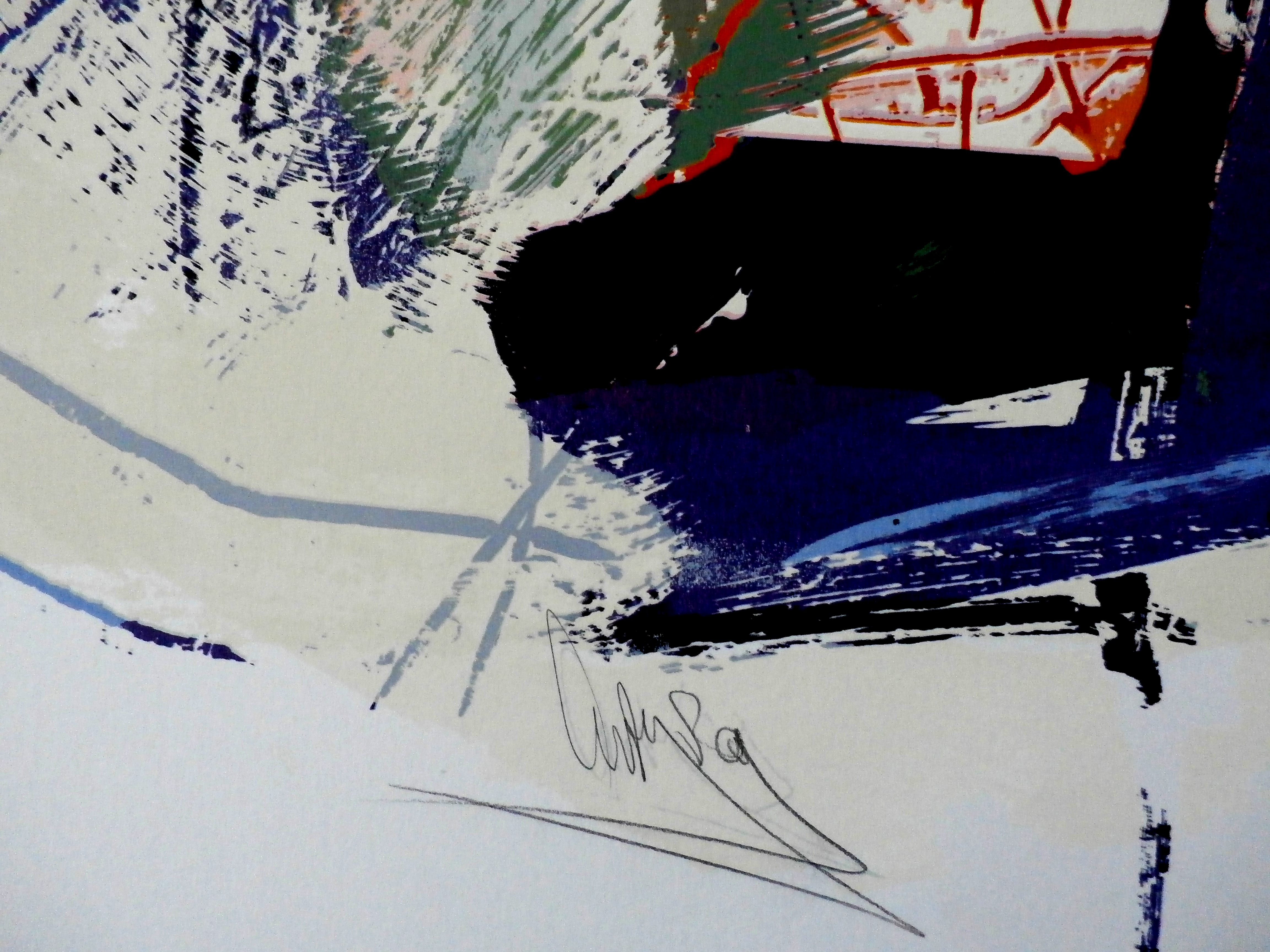 Arty Grimm - zeefdruk: abstract kopen? Bied vanaf 70!