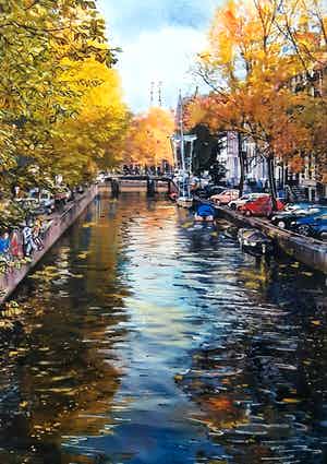 Elena Polyakova - September in Amsterdam verkocht voor € 65!