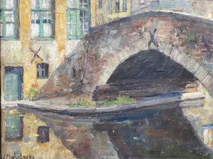 Leo Mechelaere - Zicht te Brugge kopen? Bied vanaf 49!