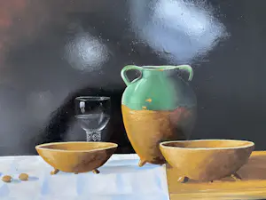 Henk Poeder - Kruik, kommen en glas kopen? Bied vanaf 75!