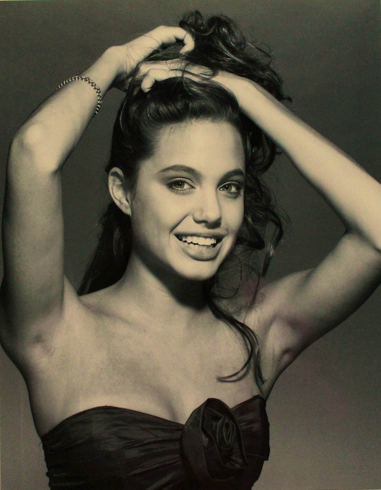 Harry Langdon - Angelina Jolie - Authentische Fotographie - Blindstempel kopen? Bied vanaf 90!