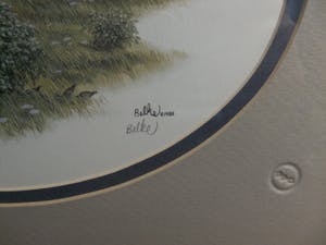 Don Balke - Schilderachtige fine art lithografie schuur. kopen? Bied vanaf 1!