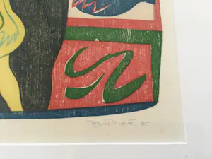 Tom Thijsse - set van 2 prachtige houtsnedes - ingelijst kopen? Bied vanaf 85!