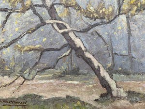 Auguste J.H. Van Steenacker - Besneeuwde boom kopen? Bied vanaf 29!