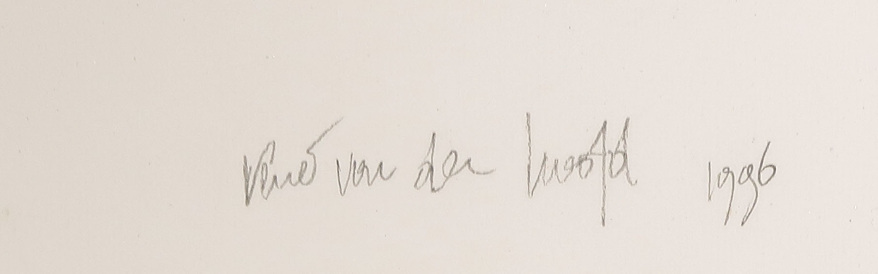 Rene van der Hoofd - Gemengde techniek op papier, Zonder titel - Ingelijst (Groot) kopen? Bied vanaf 40!