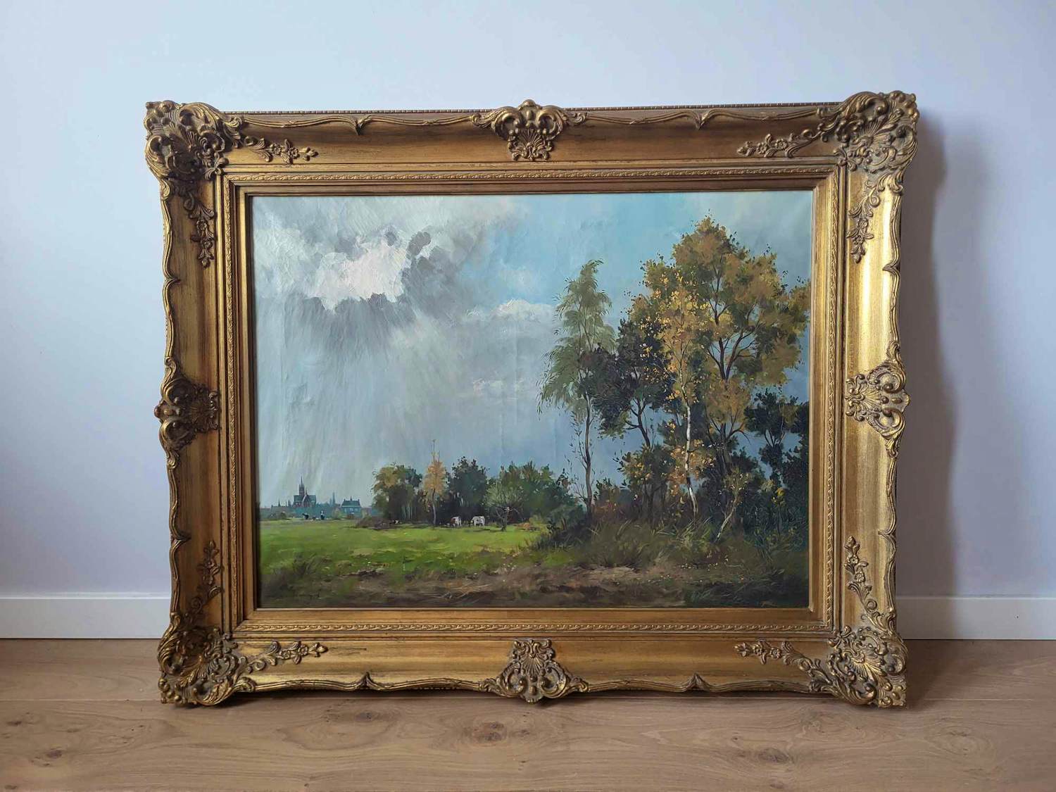 Adrien Glaudemans - Zicht op Budel verkocht voor € 200!