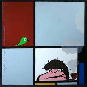 Jeroen Gerlofsma - Olieverf op doek, Zonder titel kopen? Bied vanaf 50!