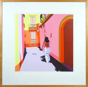 Marco Kooiman - Zeefdruk, Gallipoli - Ingelijst vendu pour 100€ !