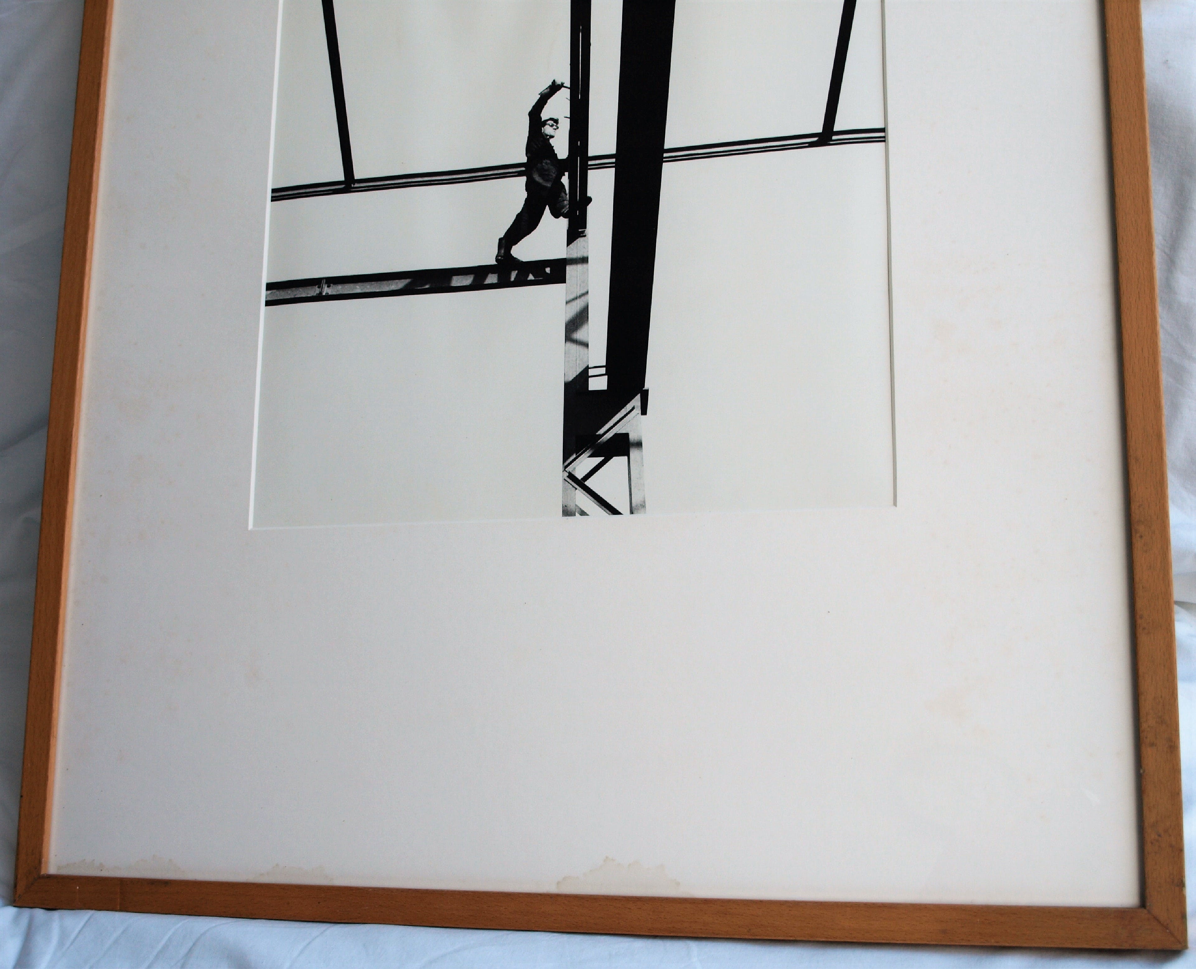 Steef Zoetmulder - Foto , Constructiewerker - gesigneerd & ingelijst – 1961 / 2001  kopen? Bied vanaf 125!