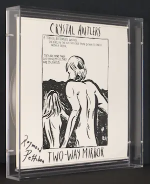 Raymond Pettibon - Record Cover Art - Signiert & Nummeriert - Limited Edition “Crystal Antlers “ kopen? Bied vanaf 390!