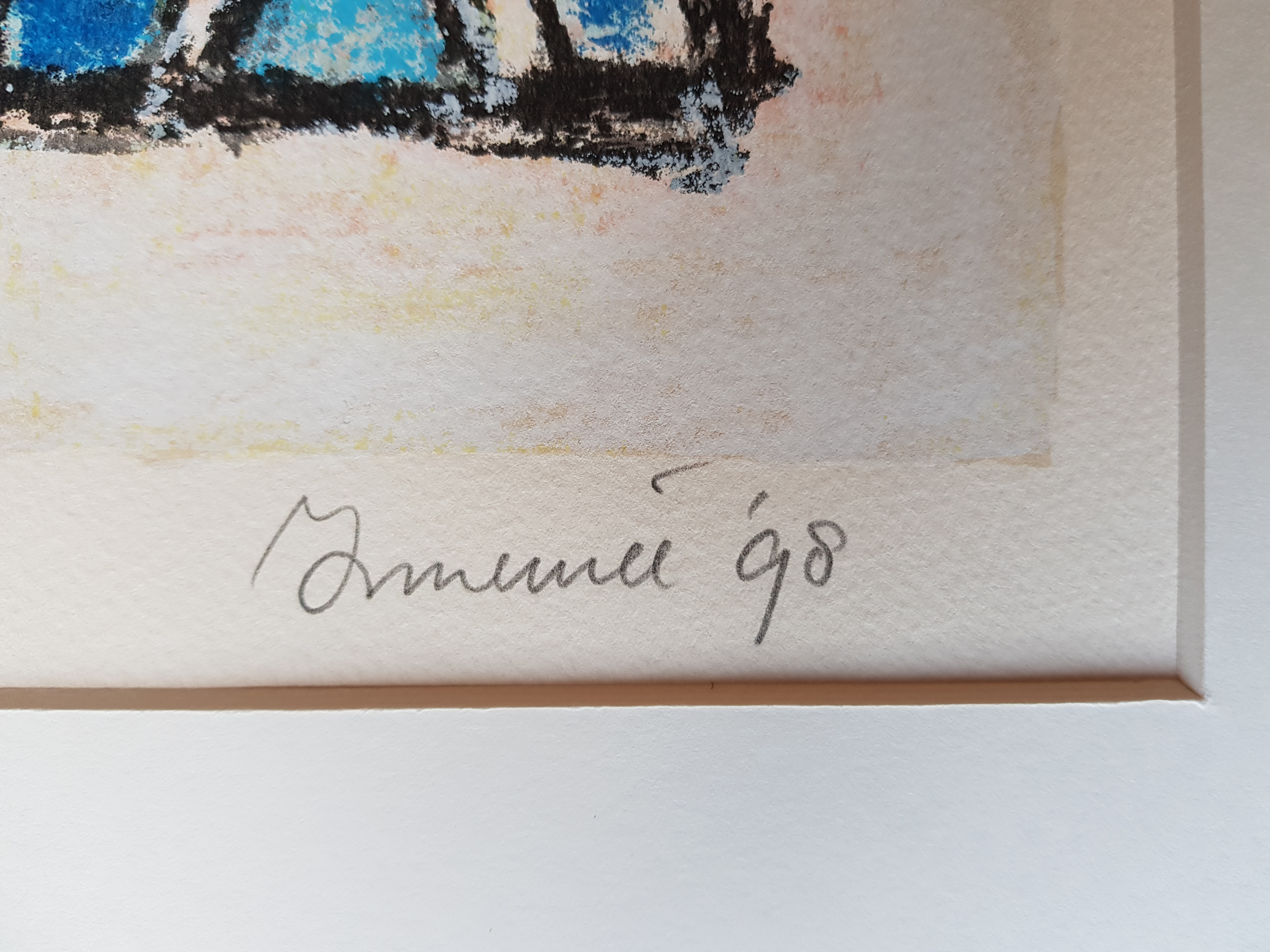 Hans Innemee - zeefstruk 15/15, handgesigneerd en '98 kopen? Bied vanaf 1!