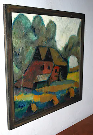Pieter Briels - boerderij - 1962 - olieverfschilderij kaufen? Bieten Sie von 20!