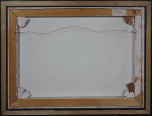 Bert Grotjohann - Gemengde techniek op doek, Byzantijns landschap III - Ingelijst (Groot) kopen? Bied vanaf 100!