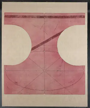 Yoka Voorbach - Ets op linnen, Idol (Groot) kopen? Bied vanaf 70!