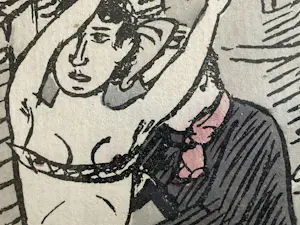 Buy Edgard Tytgat - (1889-1957) , Houtsnede , 1944 , Handgesigneerd? Bid from 120!