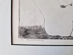 Theo Beerendonk - 1969 - erotische potlood tekening "vrouwen met ballen" gesigneerd kopen? Bied vanaf 67!