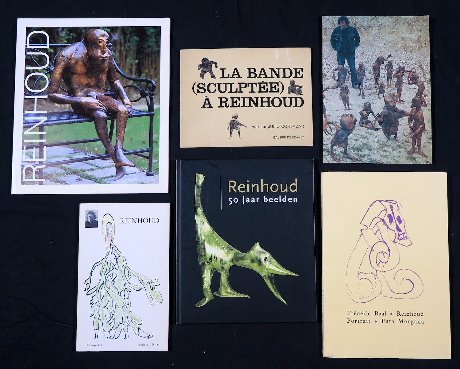 Reinhoud D'Haese - Lot van 6 publicaties waarvan een handgesigneerd kopen? Bied vanaf 1!