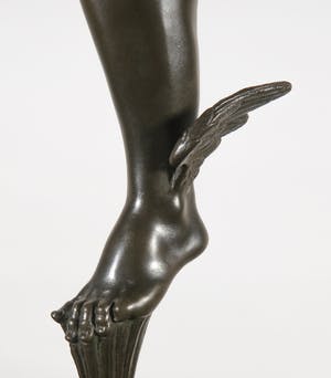 Brons (Onbekend) - Groot indrukwekkend bronzen beeld van Mercurius/Hermes kopen? Bied vanaf 1!