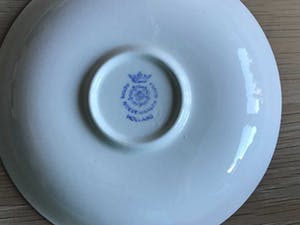 Royal Goedewaagen - 5x Fiesta Koffiekopjes en schoteltjes plus roomkannetje kopen? Bied vanaf 40!