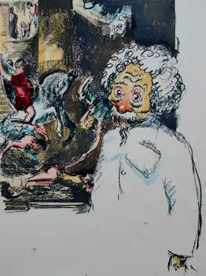 Kees van Dongen - Litho: "La révolte des anges" - 1951 kaufen? Bieten Sie von 199!