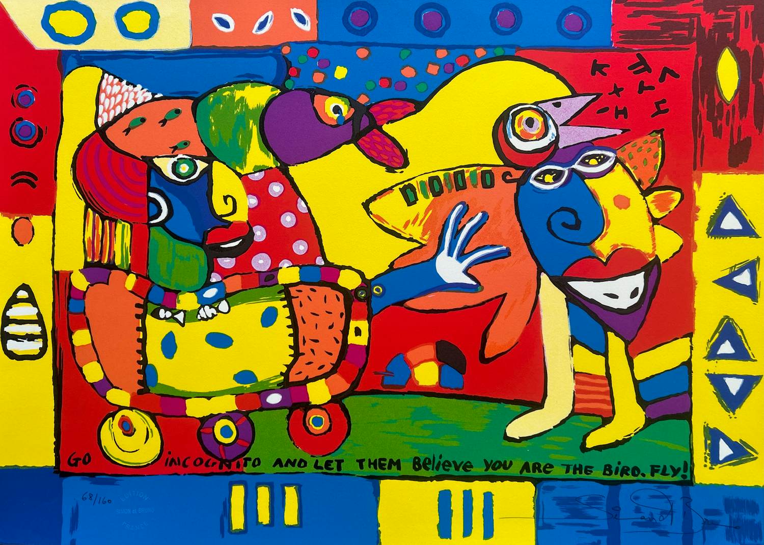 Simon & Bruno - Incognito and let them believe you are a bird. Fly! kopen? Bied vanaf 40!