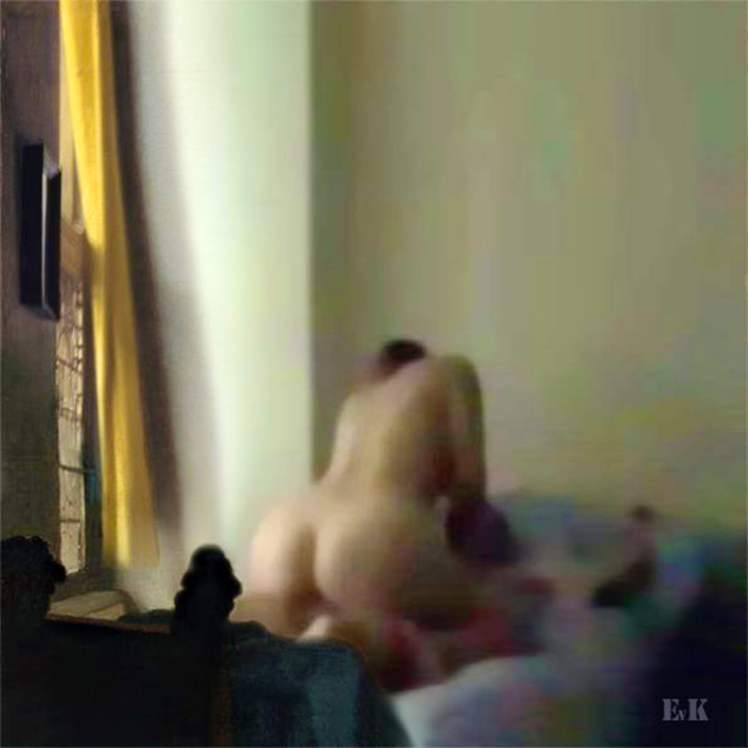 Erwin van Krey - Akt / Zimmer verkocht voor € 100!