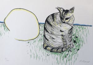 Roger Raveel - zeefdruk ‘Felix Vulgaris’ - 2010 - oplage 100 kopen? Bied vanaf 725!