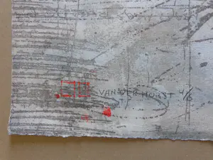 Niet of onleesbaar gesigneerd - LOT VAN 8 KUNSTWERKEN / GRAFIEK / ORIGINEEL / NEDERLANDSE SCHOOL kopen? Bied vanaf 1!