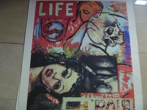 Peter Klashorst - zeefdruk , getiteld LIfe 16/90 kopen? Bied vanaf 35!