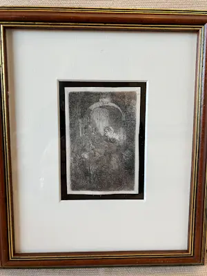 Rembrandt van Rijn - The Schoolmaster, 1641 Probably an 18th impression kopen? Bied vanaf 900!