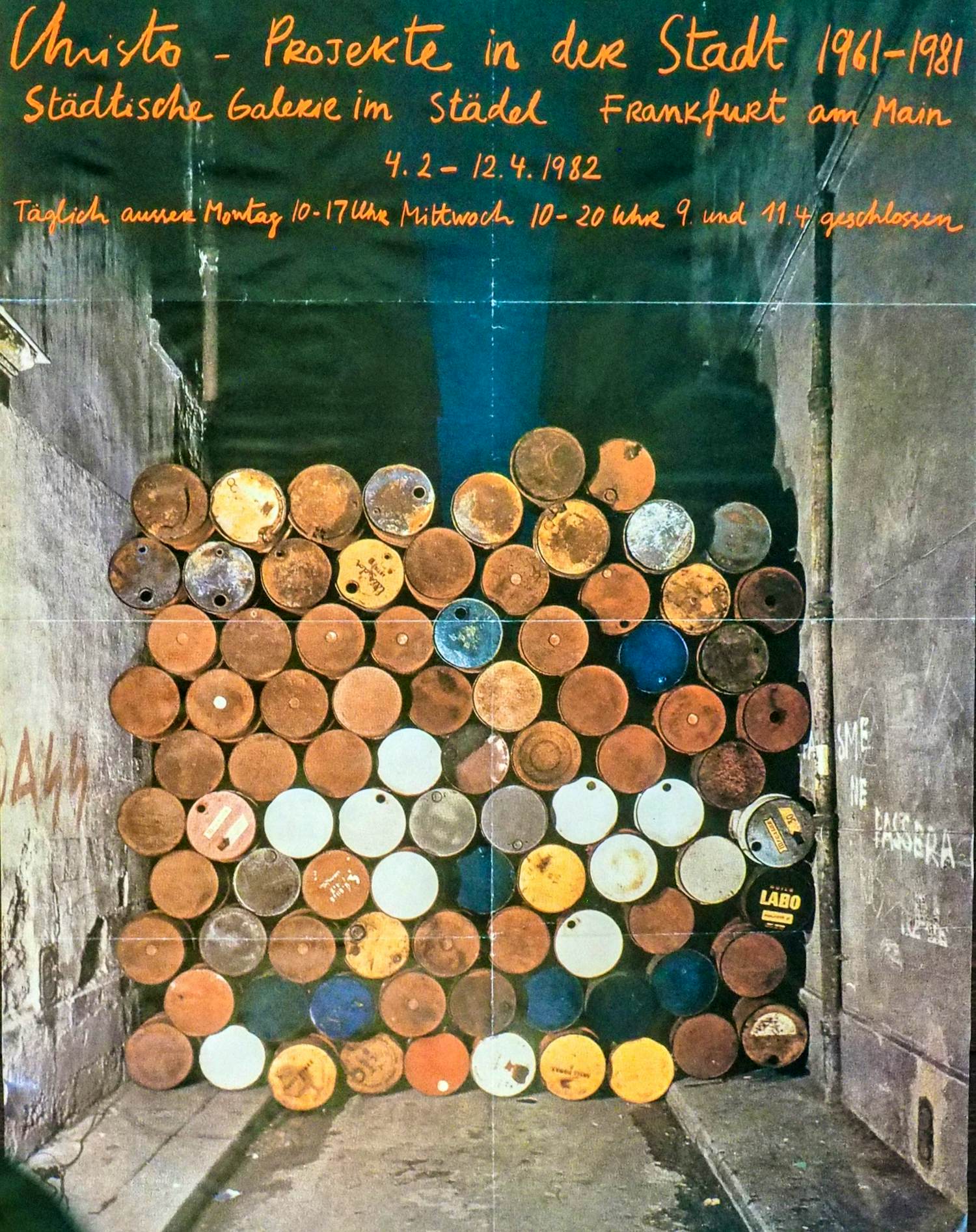 Christo - Projekte in der Stadt 1961-1981 verkocht voor € 10!