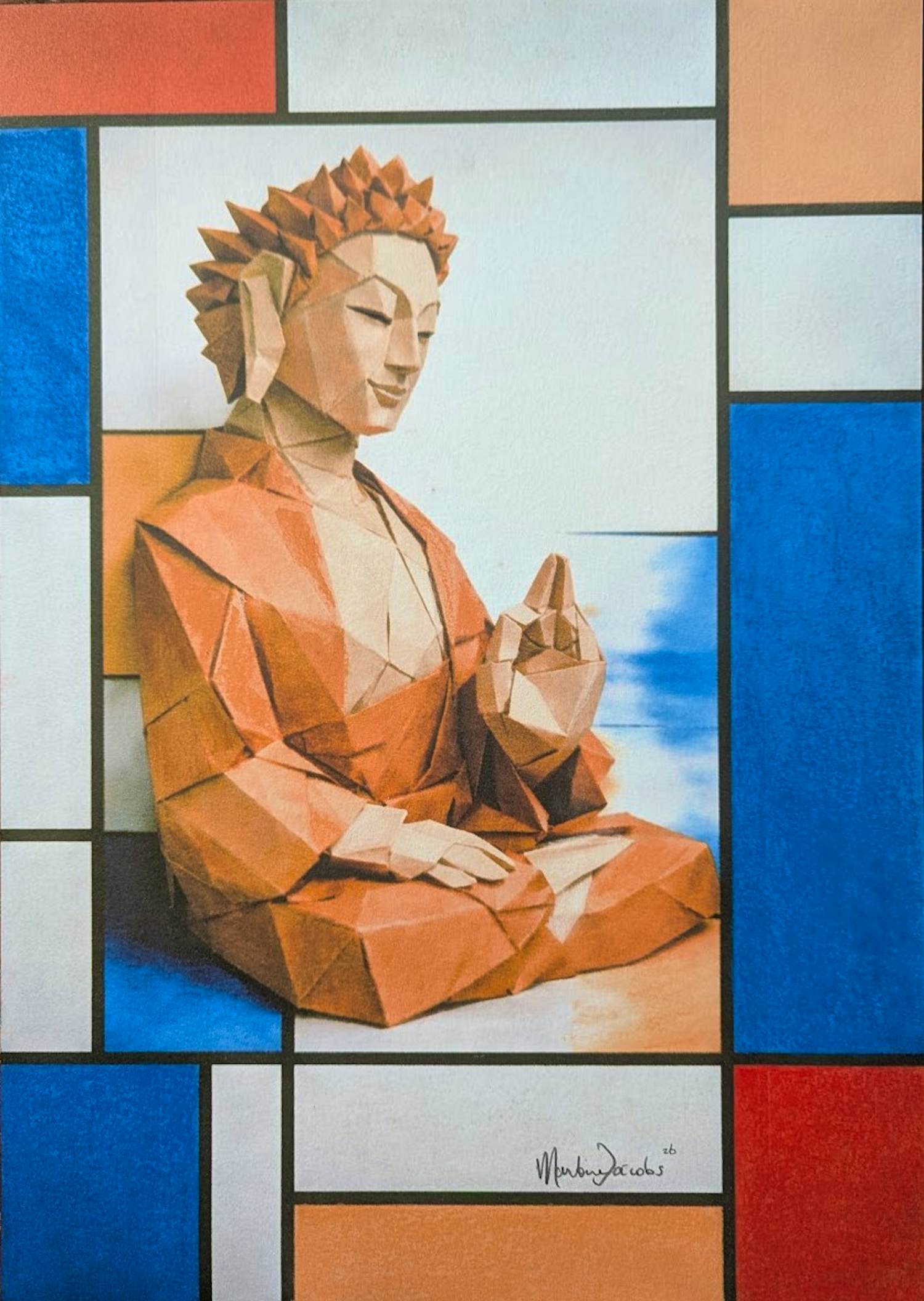 Martine Jacobs - De Gevouwen Boeddha kopen? Bied vanaf 59!