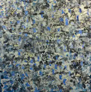 Buy Angelos Tassopoulos - Olieverf op doek, Abstracte compositie - Zeer groot? Bid from 300!