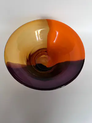 Bernard Heesen - Schaal In drie kleuren glas kopen? Bied vanaf 50!