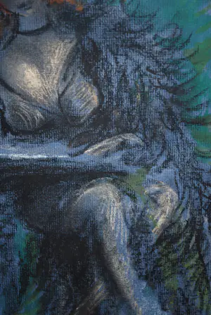 Cees Bantzinger - Lezende brunette aan een tafeltje - mooi ingelijst - & 2 boeken (1x gesigneerd!) kopen? Bied vanaf 150!